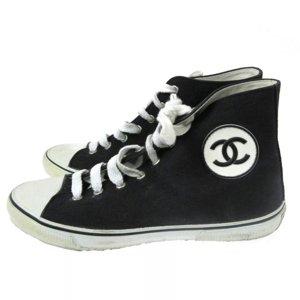 chanel canvas sneakers similar to converse